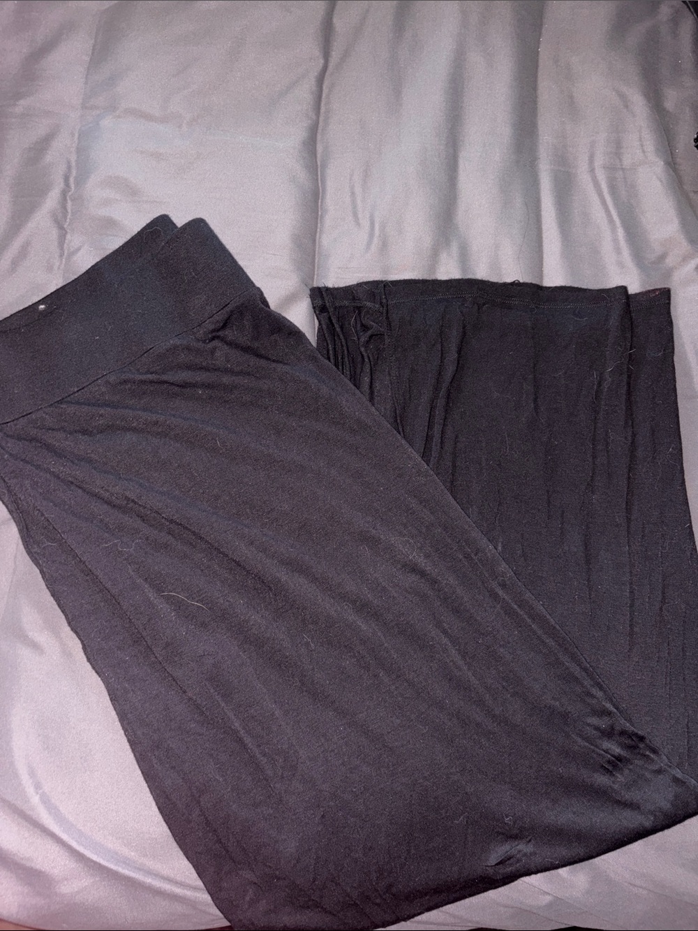 a.n.a Women's Black Maxi Skirt
